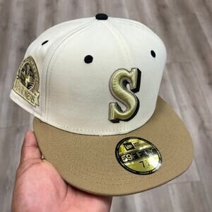 New Era Seattle Mariners 30th Anniversary Patch 59FIFTY fitted hat Cap